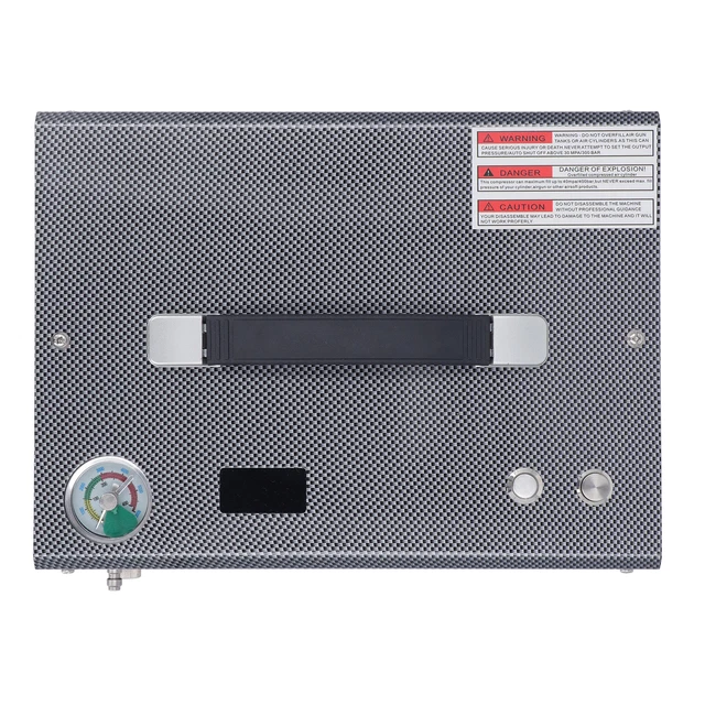 (EU-Stecker 220 V)Hochdruck-Luftkompressor DC 12 V Angetrieben öl- Und