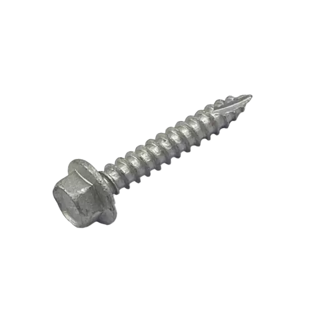 8g Type 17 Tek Screw s Wood Self Drilling Hex Head T17 Galvanised Timber Roofing