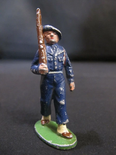 Quiralu - Chasseur Alpin au Défilé, fusil à l'épaule - Figurine Aluminium