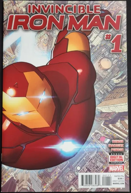 2015 Marvel Comics The Invincible IRON Man #1 NM*