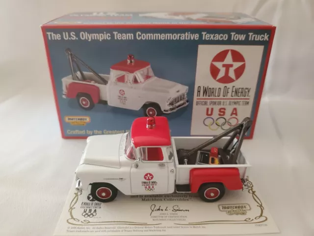 Matchbox,Models of Yesteryear,YYM37799 Chevrolet 3100 Pick-up "Texaco" Two Truck