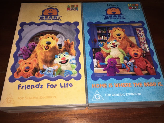 BEAR IN THE Big Blue House HOME IS WHERE THE BEAR IS + FRIENDS FOR LIFE ...
