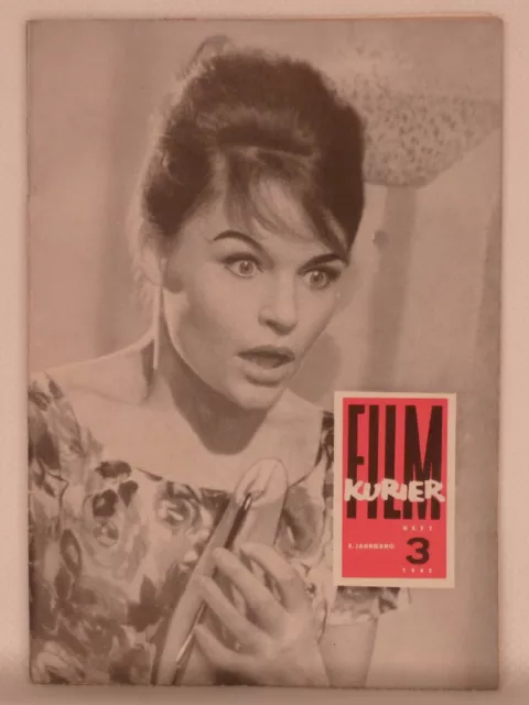 Zeitschrift Progress FILM-KURIER, DDR 1962 - 8. März Frauentag, KLB Gardelegen