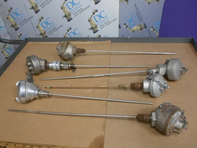 Cognex, Capp And Various Thermocouples W/ Explosion Proof Enclosure  Lot Of 6