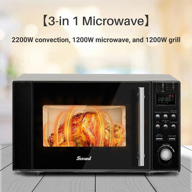 SMAD 20L 3IN1 Combination Microwave Oven Convection Grill Microwaves
