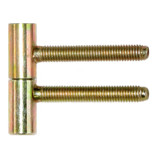 Einbohren Bande de Forage Innentürbänder Charnières Porte 13,5 MM Jaune Zingué