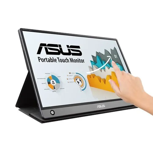 ASUS MB16AMT 15.6" ZenScreen Touch USB Portable Monitor, IPS, Full HD, 10-poi...