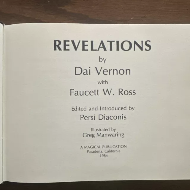 Revelation By Dai Vernon The Expert At The Card Table Upcycled 3