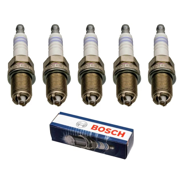 5 x Zündkerzen BOSCH für 2.3 V5 110kW 150PS VW Golf 4 IV Bora (1J) Passat 3B AGZ