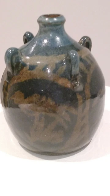 Vase boule céramique - signature à identifier