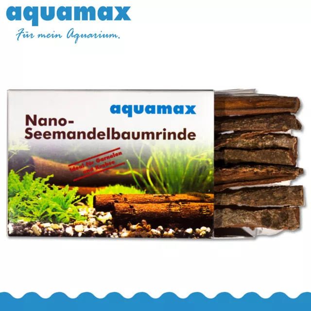 Aquamax Nano Écorce de Badamier (Terminalia Catappa Bark) pour 180 L Eau