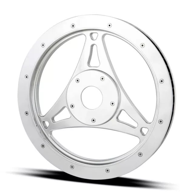 Ricks Harley-Davidson Pulley MIKE ausgespart |65 Zähne|29mm|poliert|12-9001065-1