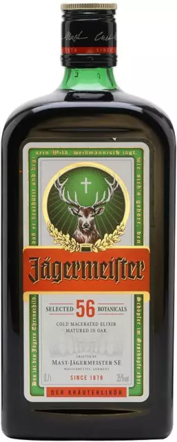 Jagermeister Herbal Liqueur 700ml Bottle