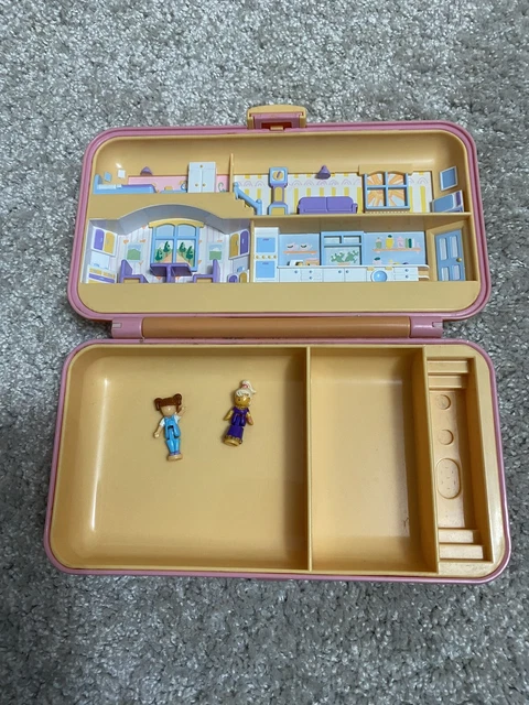 Polly Pocket Bluebird Vintage 1990 - Mini Boîte Bleue Collection