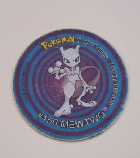 Tazo Pokemon Mewtwo #150 Matutano Lays Nintendo 2000 Tazos 2