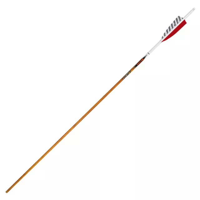Easton Carbon Legacy Traditional Half Dozen Fletched Arrows-700 Spine