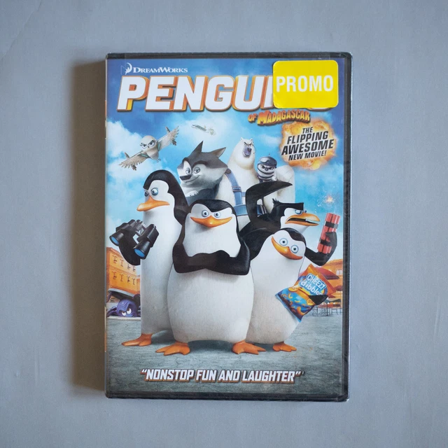 DREAMWORKS ~ THE Penguins Of Madagascar ~ Dvd ~ All-New Penguins