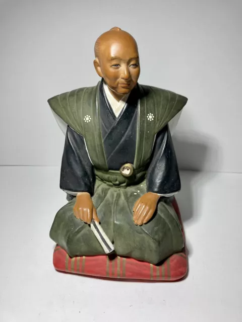 Vintage Rare Japanese Hakata Urasaki Clay Doll Man Figurine Made In Japan