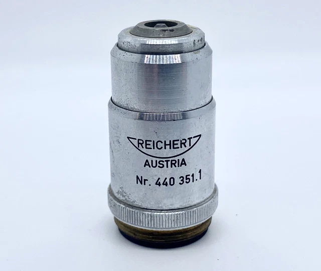Reichert 40/0,55 250/0 Np Microscope Objectif Lentille