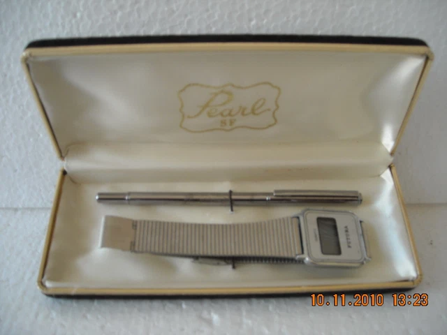 Parure Lusso 2 Pz Cromati Couvette "Pearl" Anni '80