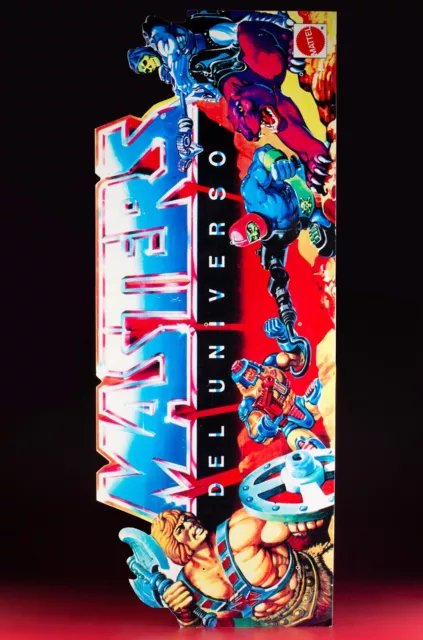 Masters of the Universe del Universo España MOTU He-Man Tienda Exhibición 95 x 37 cm