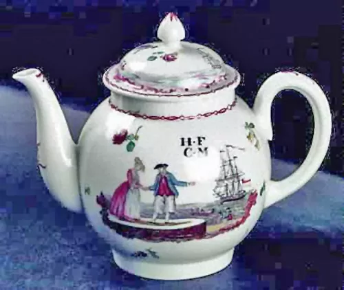 Lenox China Smithsonian Collection Liverpool 1765 Teapot New