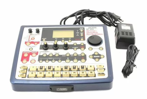 Boss SP-505 Groove Sampling Workstation with Power Supply sampler boom bap beats