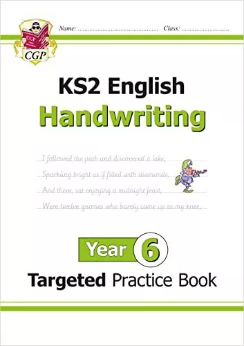 KS2 English Targeted Practice Book: Handwriting - Year 6: superb... by CGP Books