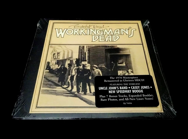 Grateful Dead Workingman's Dead 1970 Remaster CD Remastered 2001 2003 Mouse Art