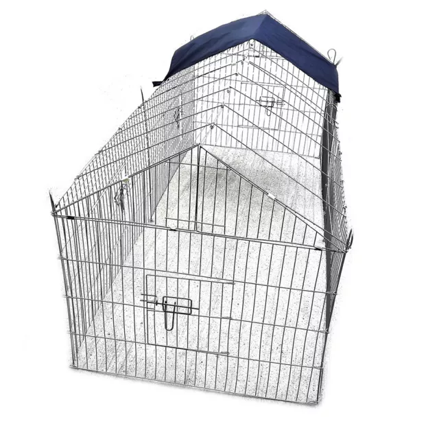 1,8 m Pet Rabbit Run Play Pen Guinea Piñeco Playpen Pollo Cachorro Jaula Cabaña UKDC. 3