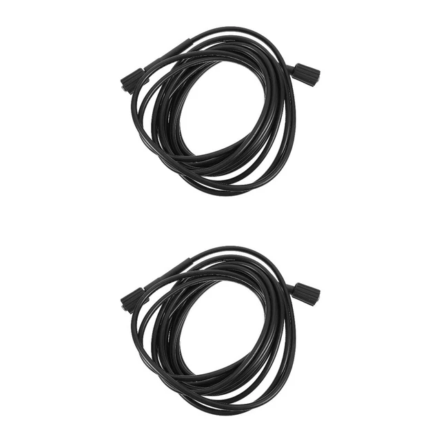 2 Count Washer Hose Cleaning Machine High Pressure Hose Car Power Washer Spray