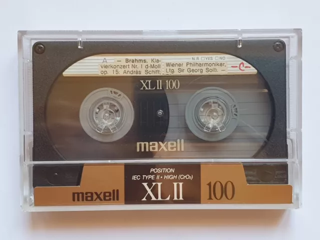 MAXELL Kassette XL II 100 Cassetten Audiocassette 90 Min Cassette Tape 