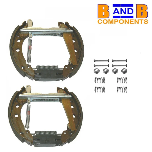 VW BRAKE SHOE Set & Springs Golf Mk1 Mk2 Polo Scirocco Rear 867609525