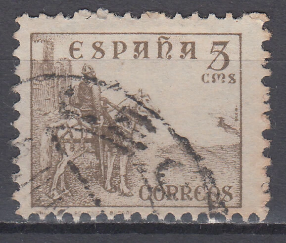 Espagne Vrac 1937 Edifil 816A Utilisé