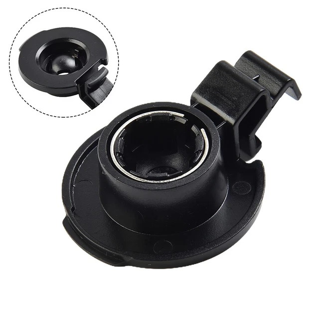 Supporto ventosa auto plastica nera partable robusto per Garmin Nuvi 2597 Lmt