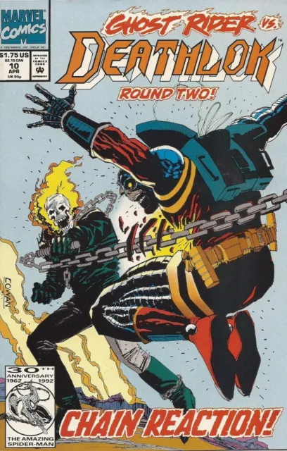 Deathlok #10 Marvel Comics April Apr 1992 (VFNM)