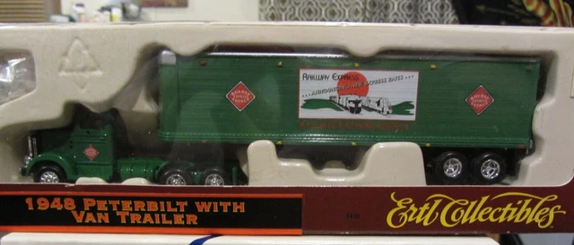 Ertl Case IH 1948 Peterbilt Tractor Trailer Die Cast 1:43 Scale in box | #1892294446