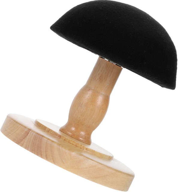 Soporte de peluca estante de madera escritorio niña señorita