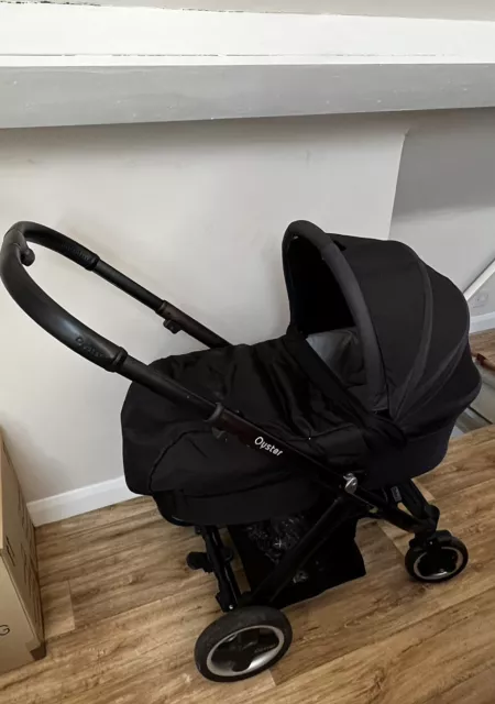 BABYSTYLE OYSTER 2 Way Travel Systerm Black Silver 60.00 PicClick UK