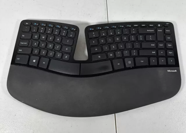 Microsoft Surface Edition 1559 Sculpt Ergonomic Wireless PC Keyboard No Dongle