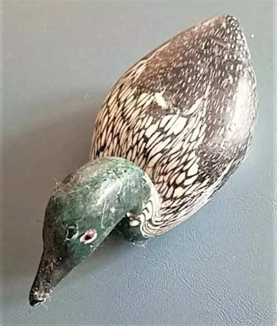 Vtg Mallard Duck Figurine Candle San Francisco Candle Company 6"