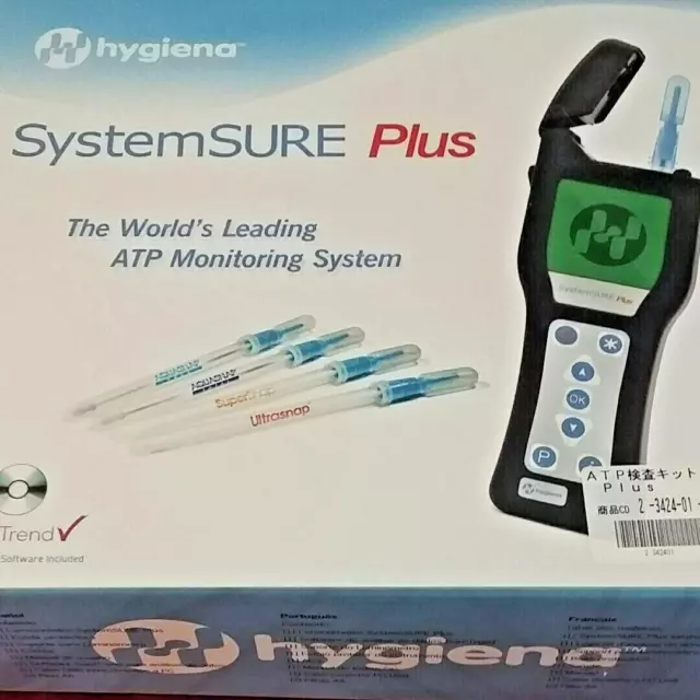 Hygiena SystemSure PLUS Meter Luminometer ATP Monitoring Monitoring System New