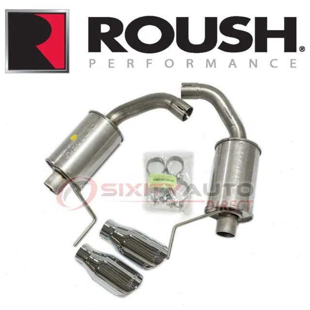 ROUSH Performance 421837 Exhaust System Kit for Tail Pipes si