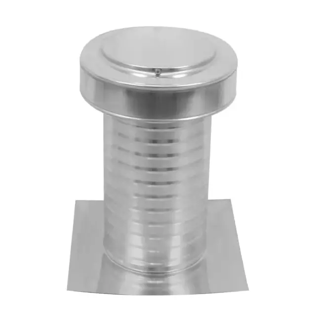 7 In. Dia Keepa Vent an Aluminum Roof Vent for Flat Roofs