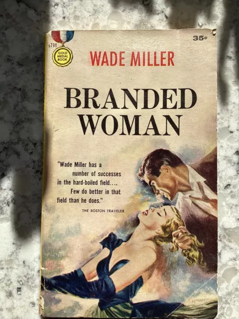 Branded Woman, Bruno Fischer, 1952/1958 Gold Medal PBO