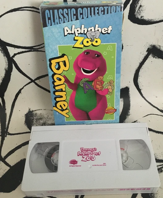 Barney Barneys Alphabet Zoo Vhs 2000 Classic Collection Eur 685