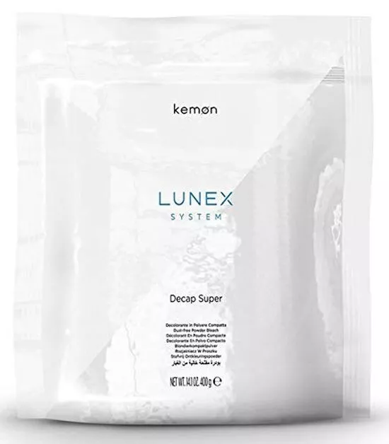 Kemon Lunex System Decap Super 400 g polvo compacto rubio VK antiguo 49,00 (k679)