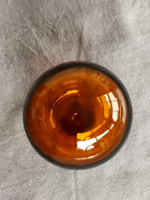 Presse-papier Boule En Cristal Ambre Baccarat Sirius - Verre De Collection Occasion