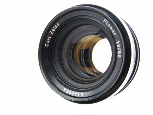 Carl Zeiss Planar 50mm f1.8 manual lens No 5180854 Rollei QBM mount