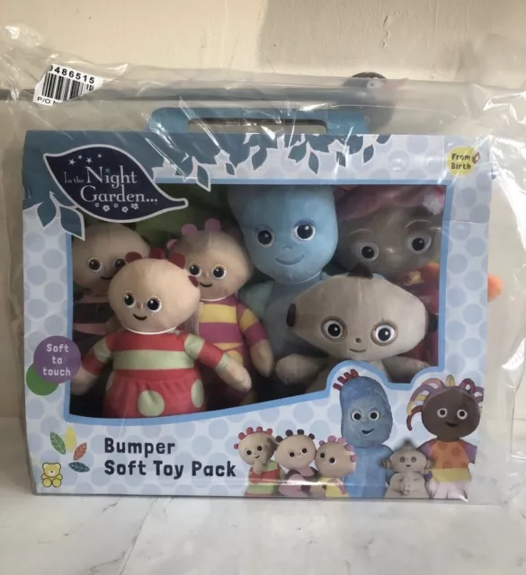 IN THE NIGHT Garden Bumper Soft Toy Pack All Your Favourite